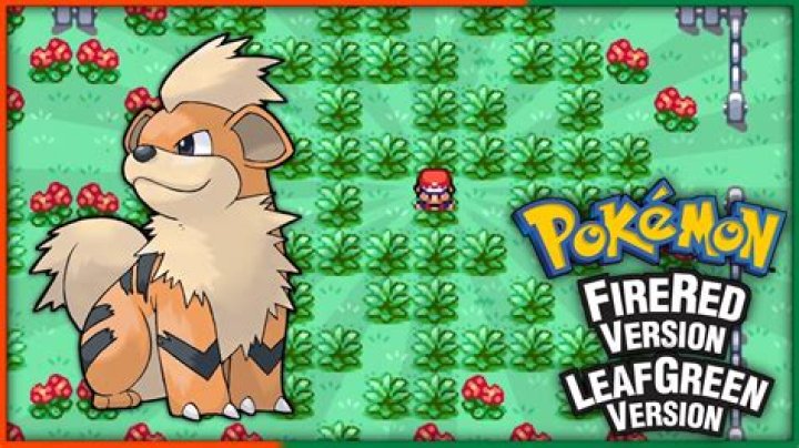Can you get growlithe in fire red?