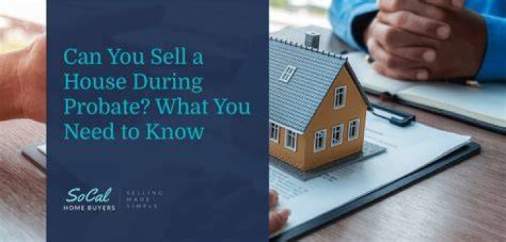 Can you sell a house during probate in New Jersey?