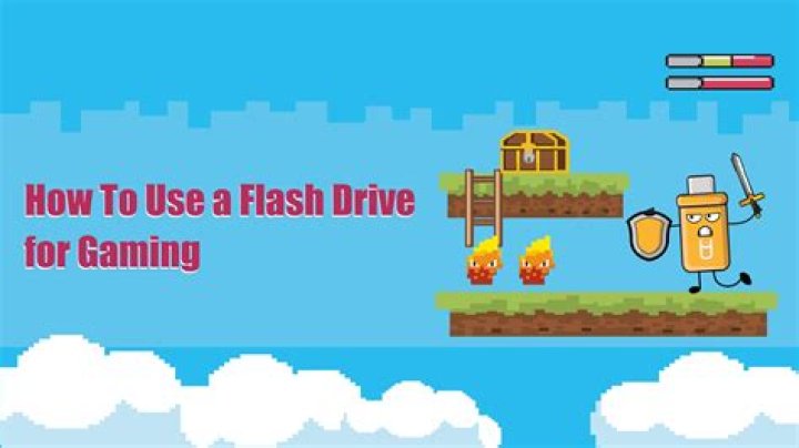 Can you use a flash drive to save games on PS3?