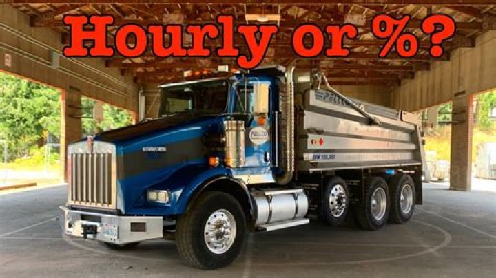 Do dump truck drivers make good money?