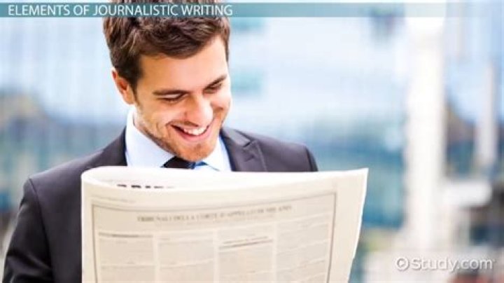 Do journalists write for newspapers?
