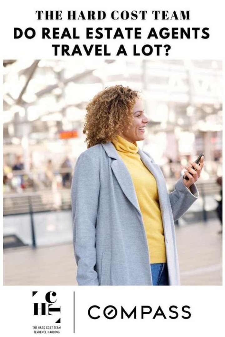 Do real estate agents travel a lot?