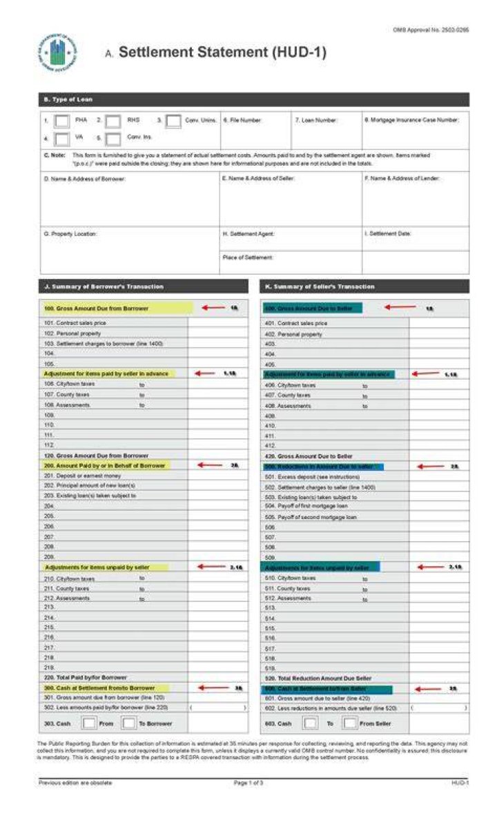 Does seller receive HUD statement?