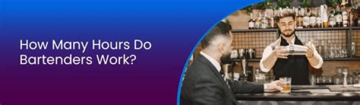 How are bartenders paid?