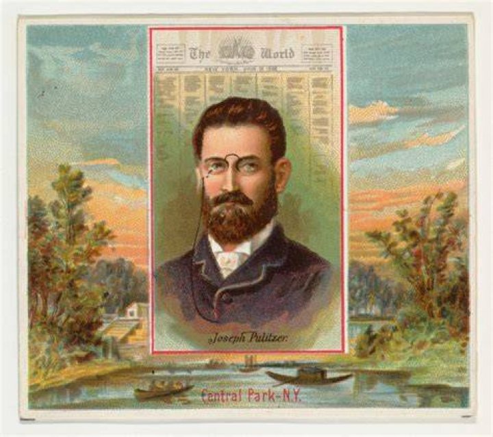 How did Joseph Pulitzer affect journalism?