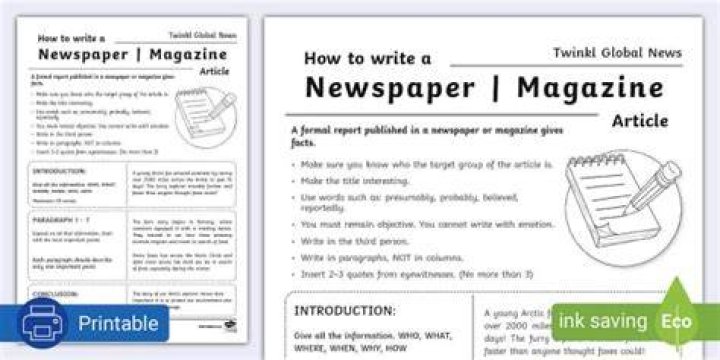 How does a newspaper work?