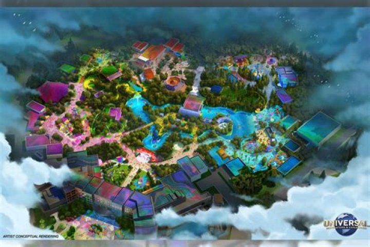 How many acres is Universal City?
