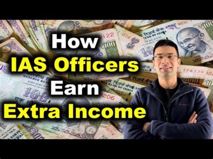 How much do IAS officers earn monthly?