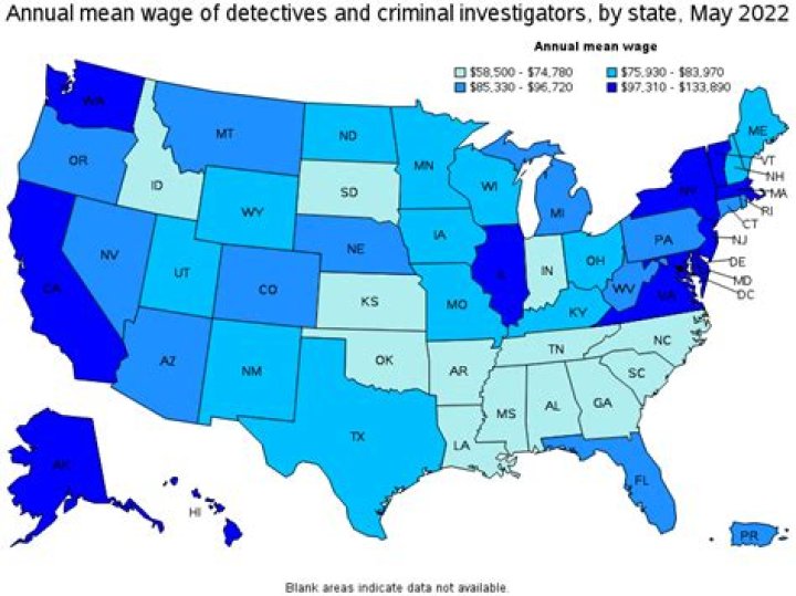 How much does a homicide detective make a month?