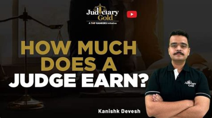 How much does a judge earn in the UK?