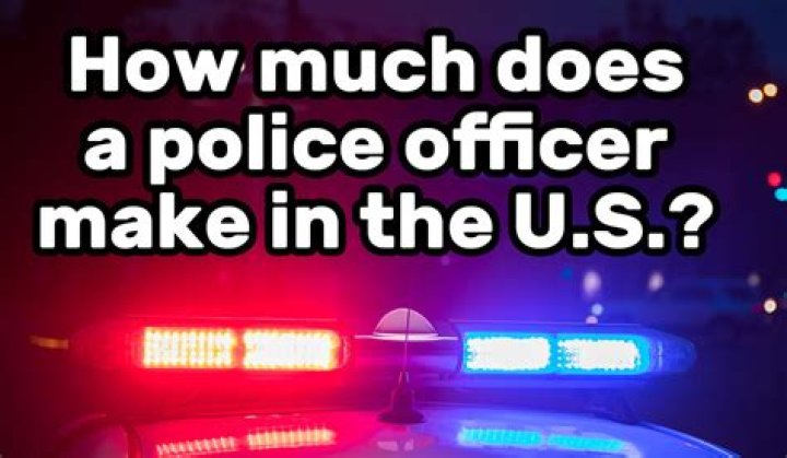 How much does a police officer in Dallas make?