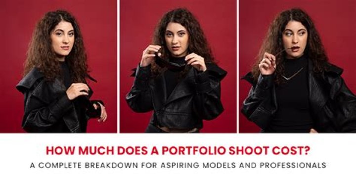 How much does portfolio shoot cost?