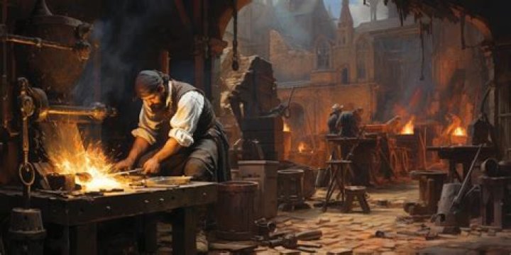 How much money did a blacksmith make in colonial times?