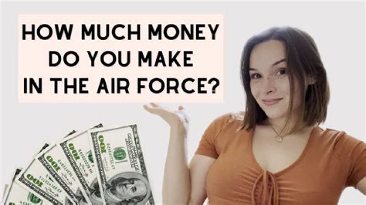How much money do you make in the Air Force Reserves?