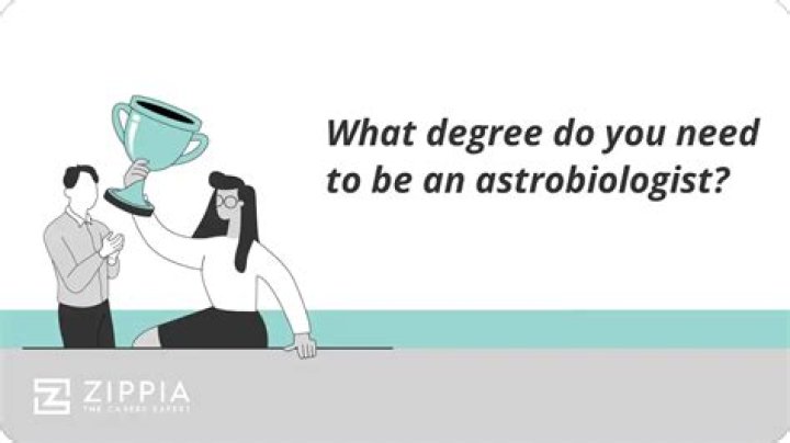 How much schooling do you need to be an astrobiologist?