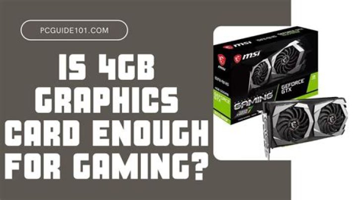 Is 4GB enough for desktop?