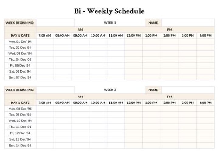 Is Bi Weekly better than weekly?