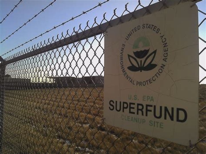 What are in Superfund sites?