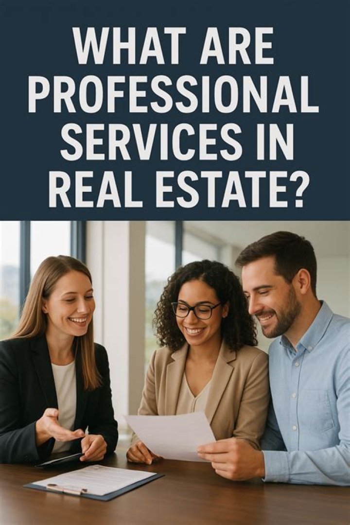 What are services in real estate?