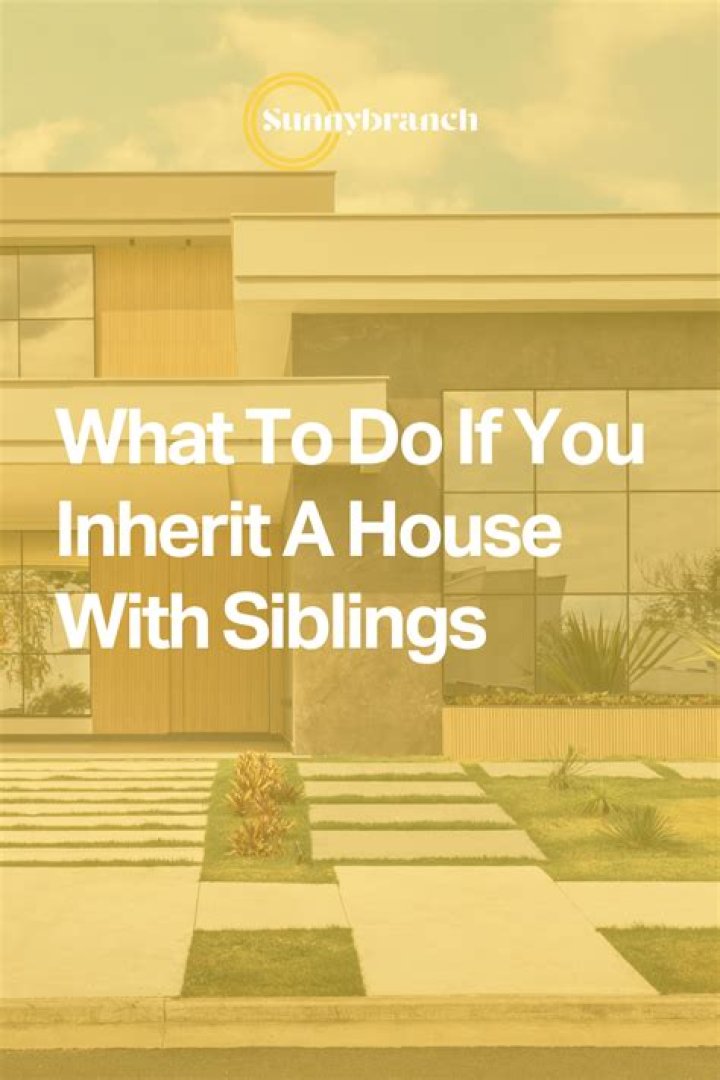 What happens when siblings inherit a house together?