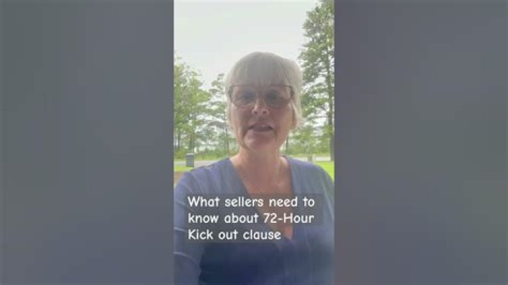 What is a 72-hour kick out clause?
