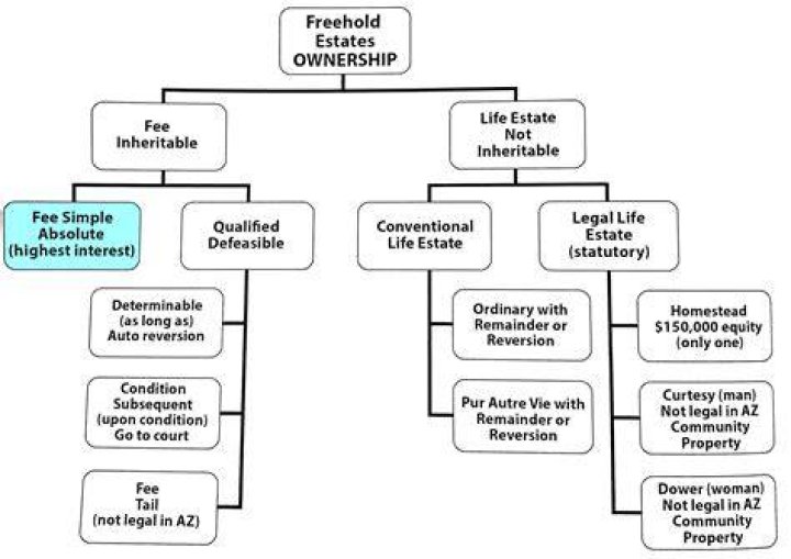 What is a qualified fee simple?