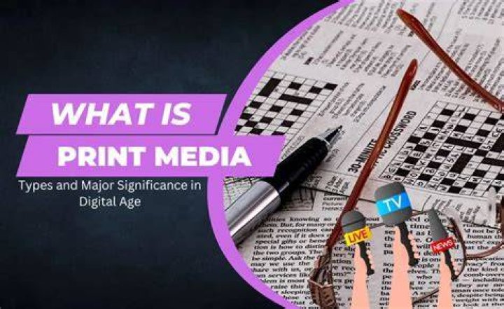 What is non-print media Meaning?