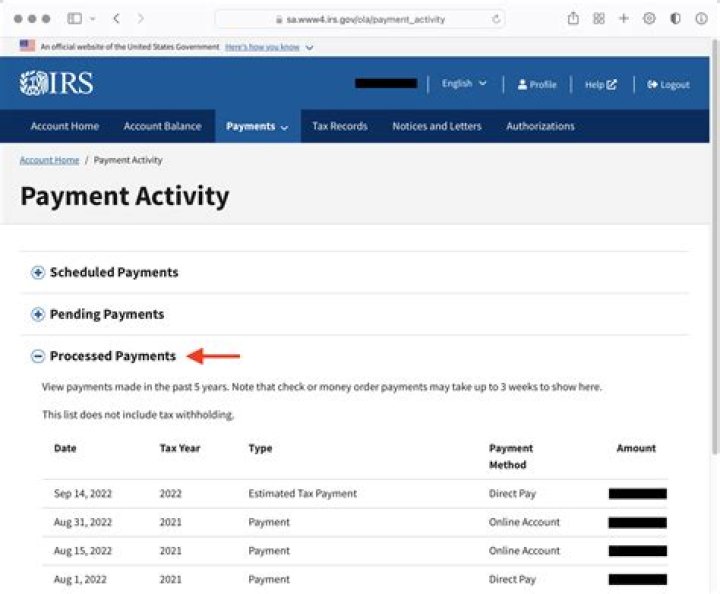 What is payment status derogatory?