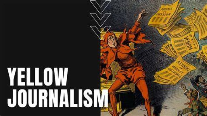 What is the difference between yellow journalism and sensational journalism?