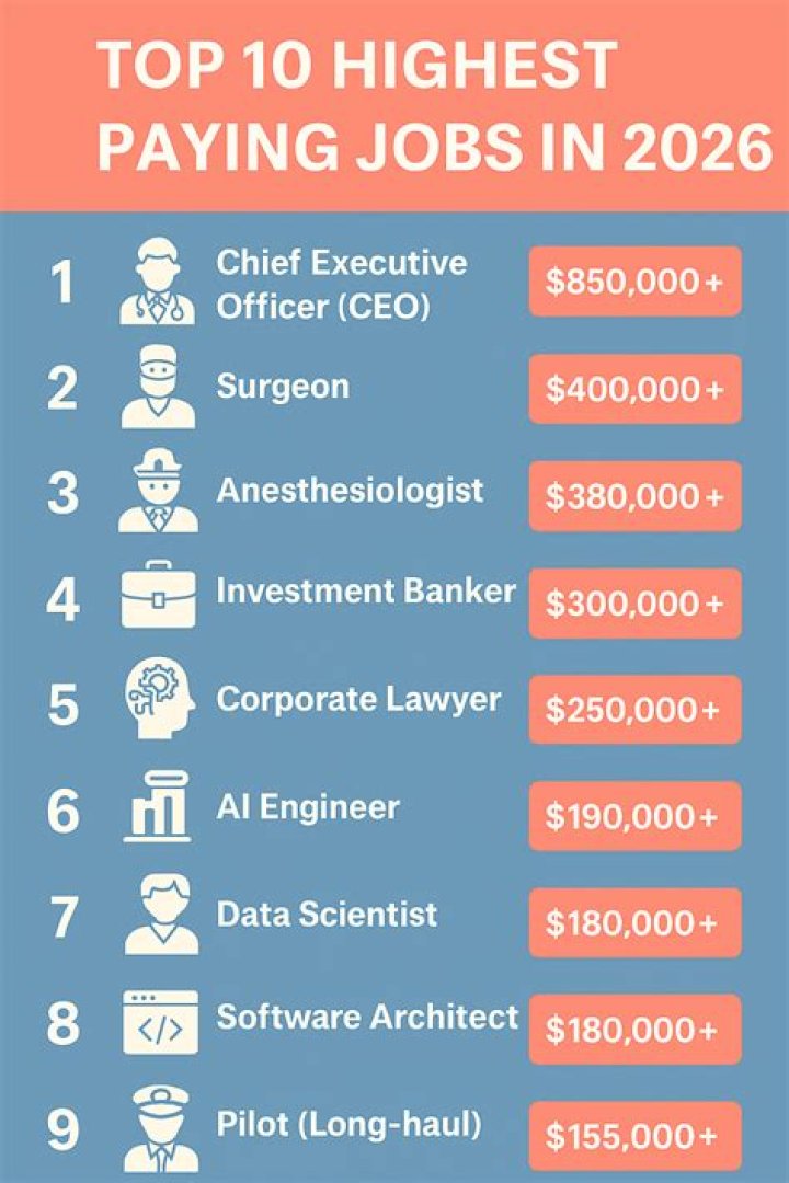 What is the highest paying job in the CIA?