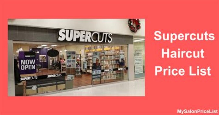What is the pay at Supercuts?