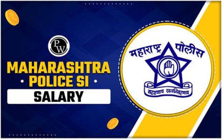 What is the salary of Si in Maharashtra?