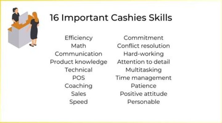 What makes you a good cashier?
