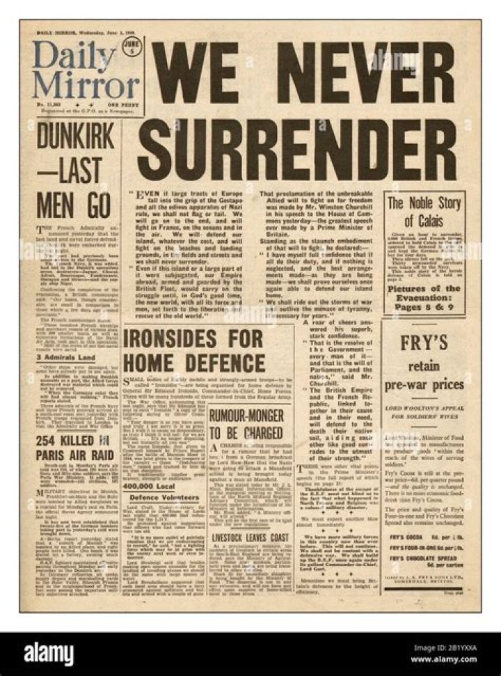 What newspapers were around in 1940?
