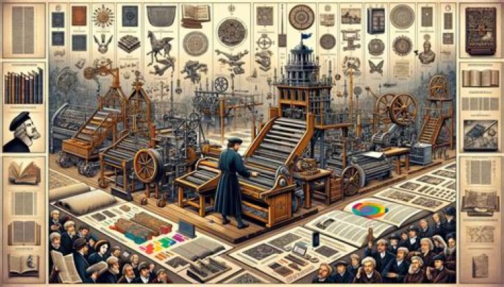 What replaced the printing block?