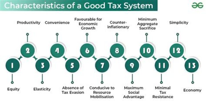 What type of tax system does America use?