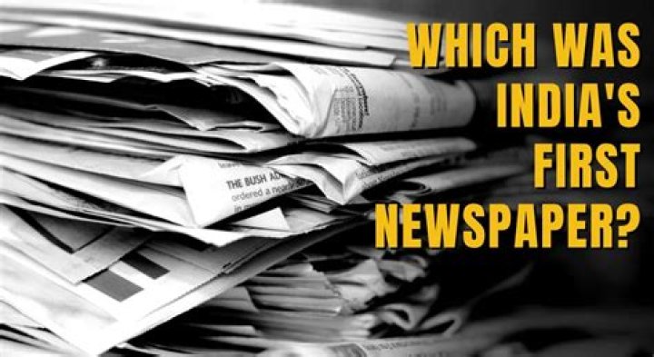 What was the name of the first newspaper published?