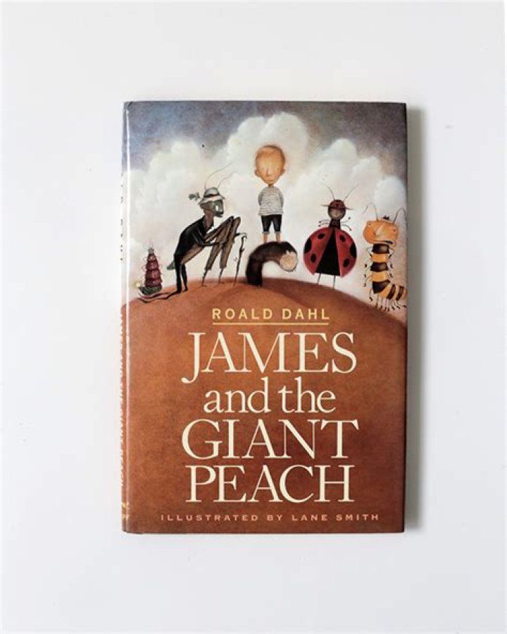 Who is the publisher of James and the Giant Peach?