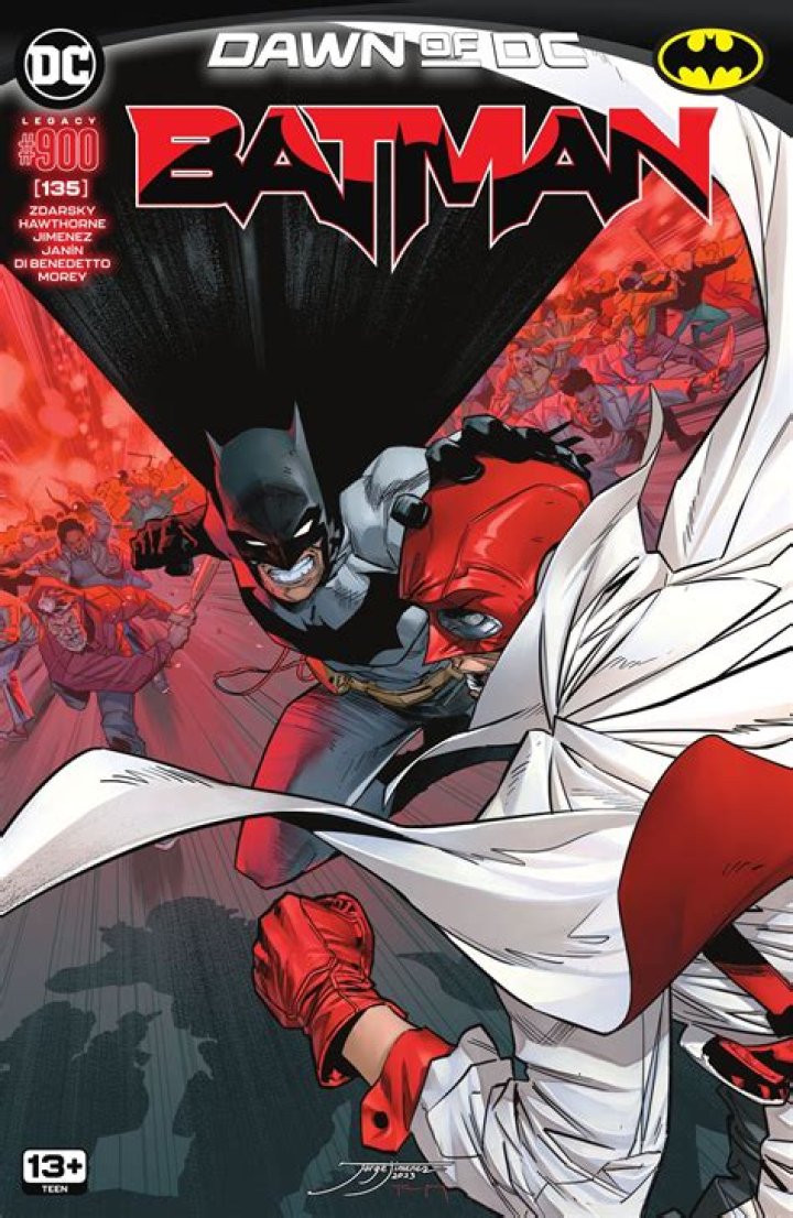 Who published the Batman comics?