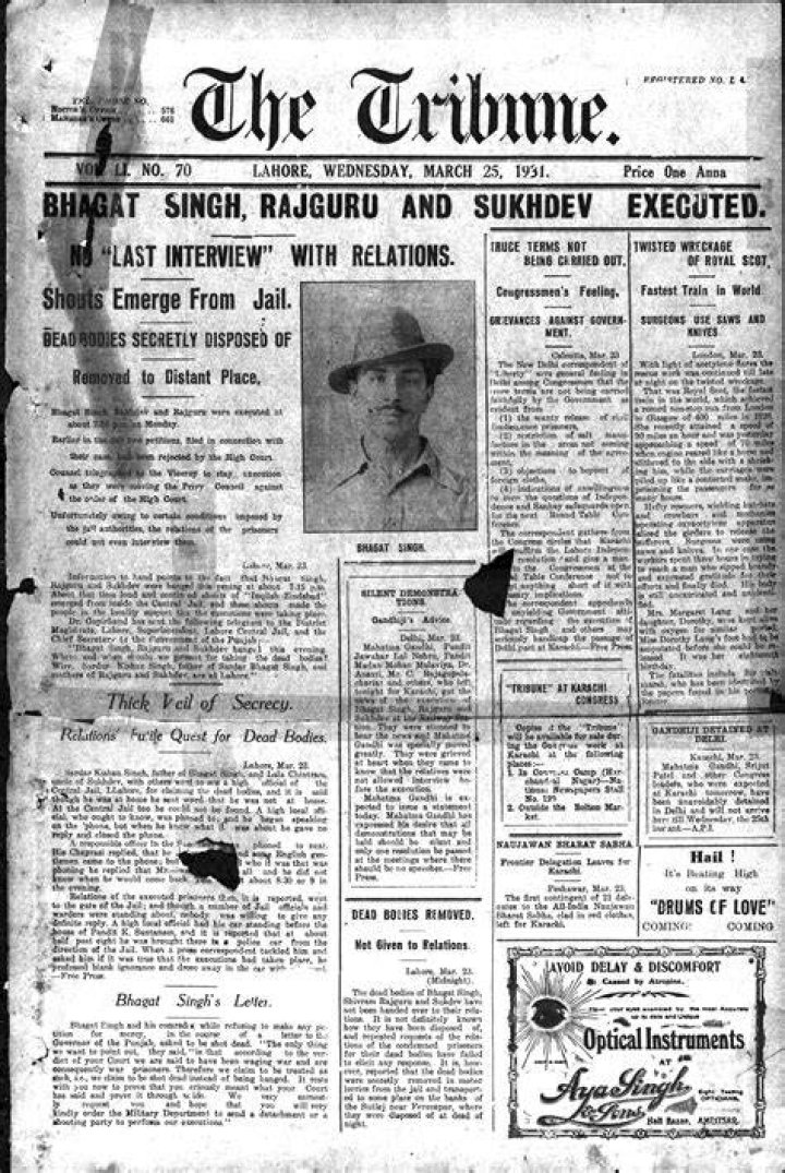 Who started the Tribune newspaper?