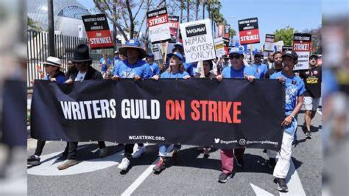 Why did Hollywood writers go on strike?