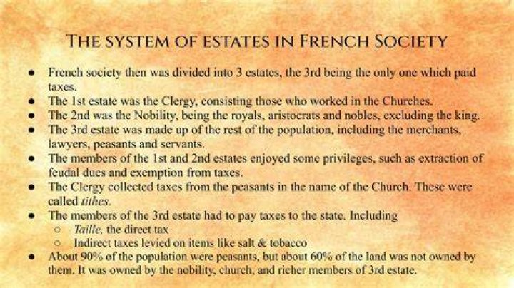 Why did the French tax the Third Estate?